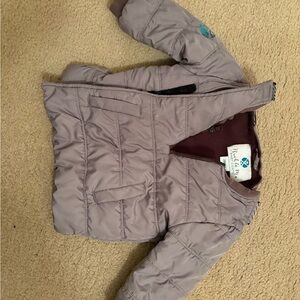 Buckle Kids Taupe Puffer Jacket
